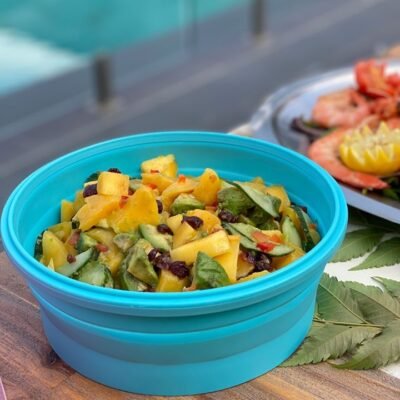 Alternative view of Family Meal Prep Duo (2-pc) — Large Square + Salad Bowl